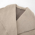 Edna Double-Breasted Wool Coat
