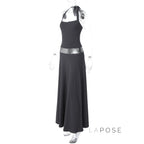 Eleanor Sequin Halter Maxi Dress