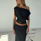 Elize Lace Off Shoulder Top