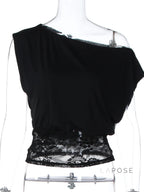 Elize Lace Off Shoulder Top