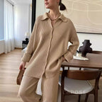 Elliana Lapel Lounge Set