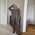 Elliana Lapel Lounge Set