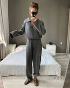 Elliana Lapel Lounge Set
