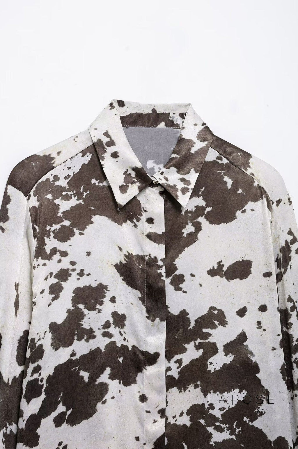 Ellinor Loose Animal Print Shirt