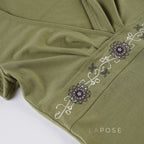 Elyzabeth Floral V-Neck Top