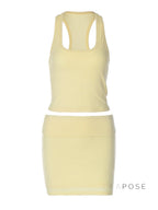 Emorie Square Neck Short Set