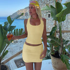 Emorie Square Neck Short Set