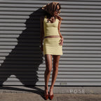 Emorie Square Neck Short Set