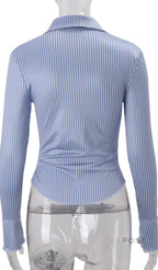Emri Striped Polo Shirt