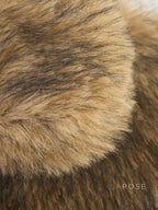Fernanda Faux Shearling Bomber Jacket