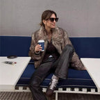 Fernanda Faux Shearling Bomber Jacket