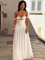 Giselle Flowing Lace Maxi Dress