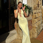 Goldie Halter Maxi Dress