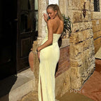 Goldie Halter Maxi Dress