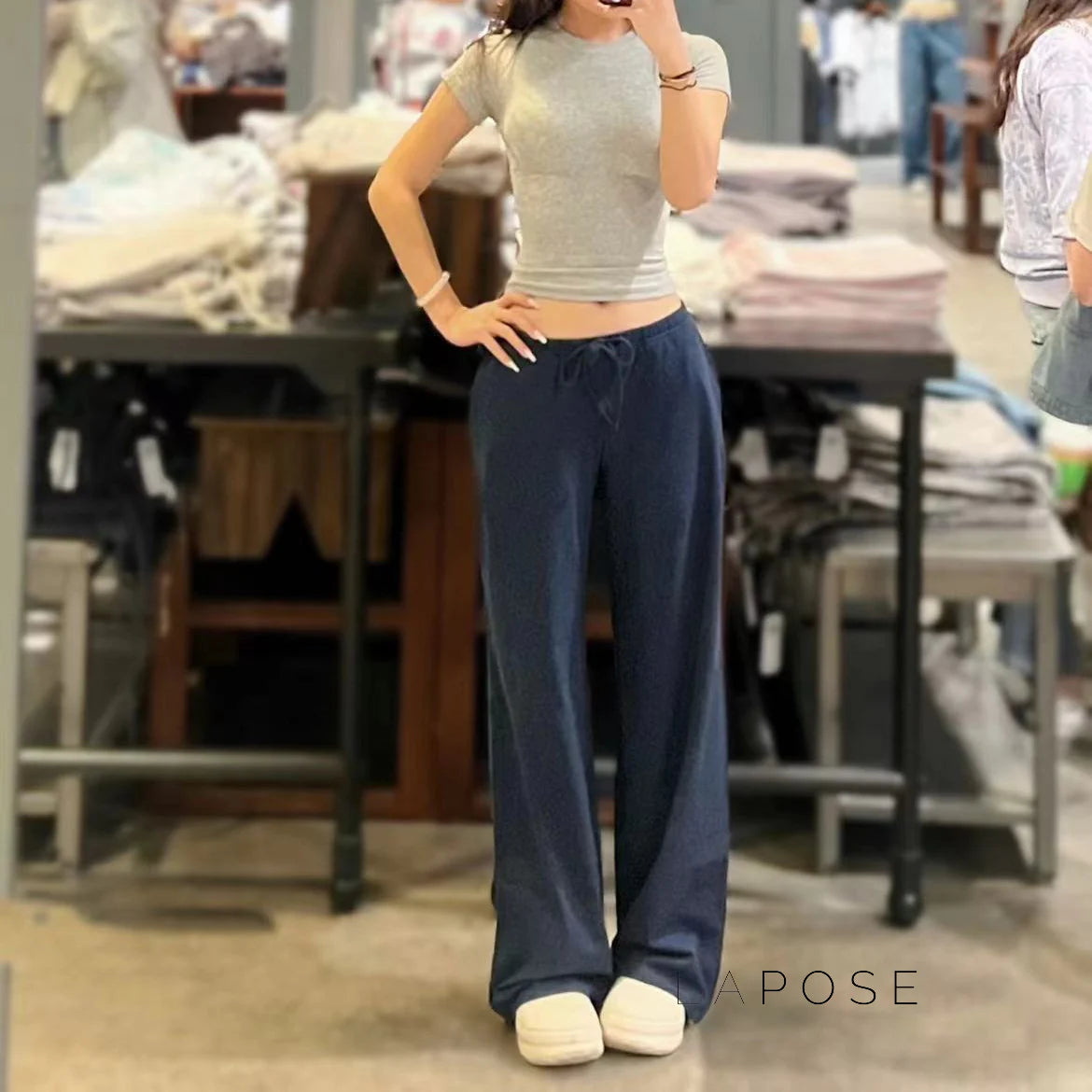 Graysen Effortless Striped Pants