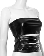 Gretta Zipper Tube Top
