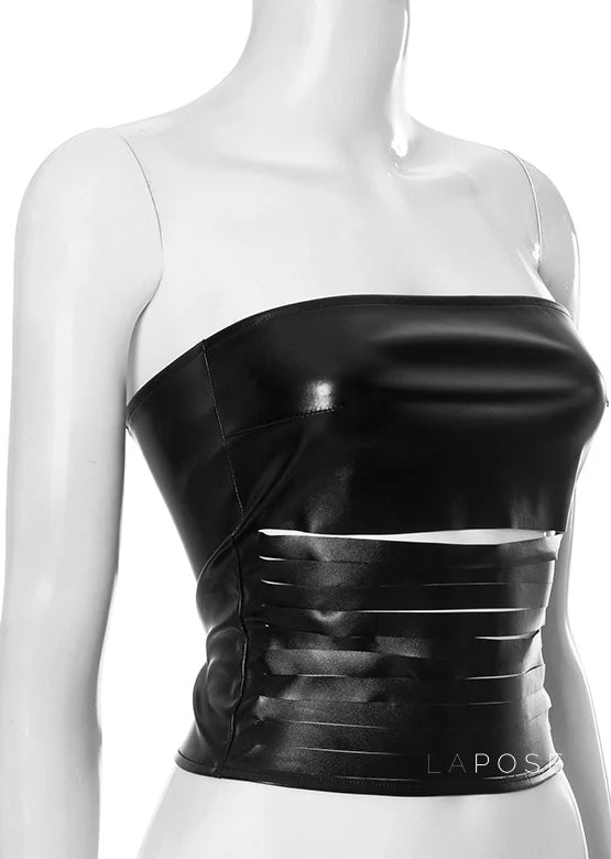 Gretta Zipper Tube Top