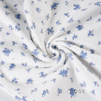 Grey Floral Drawstring Lounge Pants