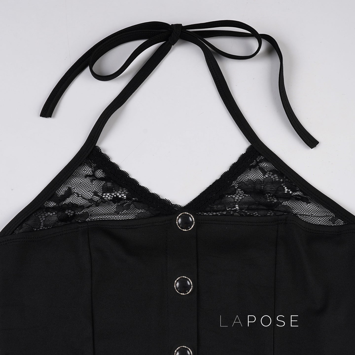 Heavenlee Lace Halter Top