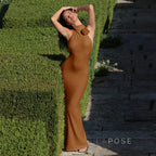 Iliana Halter Backless Maxi Dress