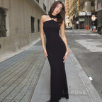 Ira Halter Maxi Dress