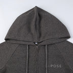 Isabel Knitted Zip Hoodie