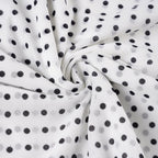 Izel Polka Dot Mesh Midi Skirt