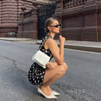 Jaelle Polka Dot Mini Dress