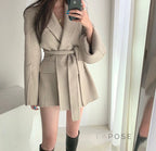 Jalaya Tailored Belted Coat