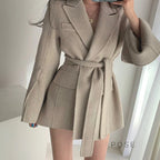 Jalaya Tailored Belted Coat
