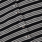 Jamari Striped Cardigan Short Set