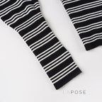 Jamari Striped Cardigan Short Set
