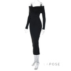 Jaxyn Off Shoulder Bodycon Dress