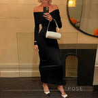 Jaxyn Off Shoulder Bodycon Dress