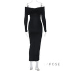 Jaxyn Off Shoulder Bodycon Dress