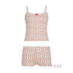 Jaycie Cherry Print Lounge Set