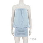 Jeanelle Strapless Mini Dress