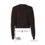 Jennah Coffee Knit Cardigan