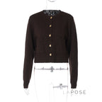 Jennah Coffee Knit Cardigan