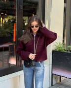 Jesse Wool Zip Jacket