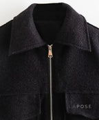Jesse Wool Zip Jacket