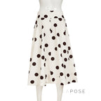 Jett Polka Dot Midi Skirt
