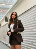 Jhene Waist-Cinching Blazer