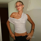 Joan Polka Dot Halter Top