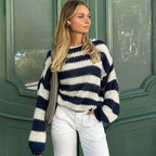 Johannah Striped Knit Sweater