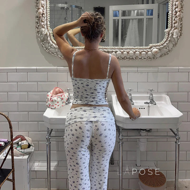 Julietta Floral Lounge Short Set