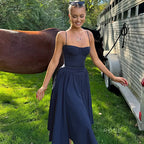 Kadence Square Neck Maxi Dress