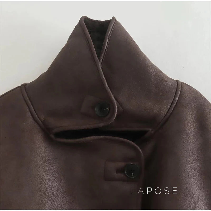 Kaiulani Faux Fur Zip Jacket