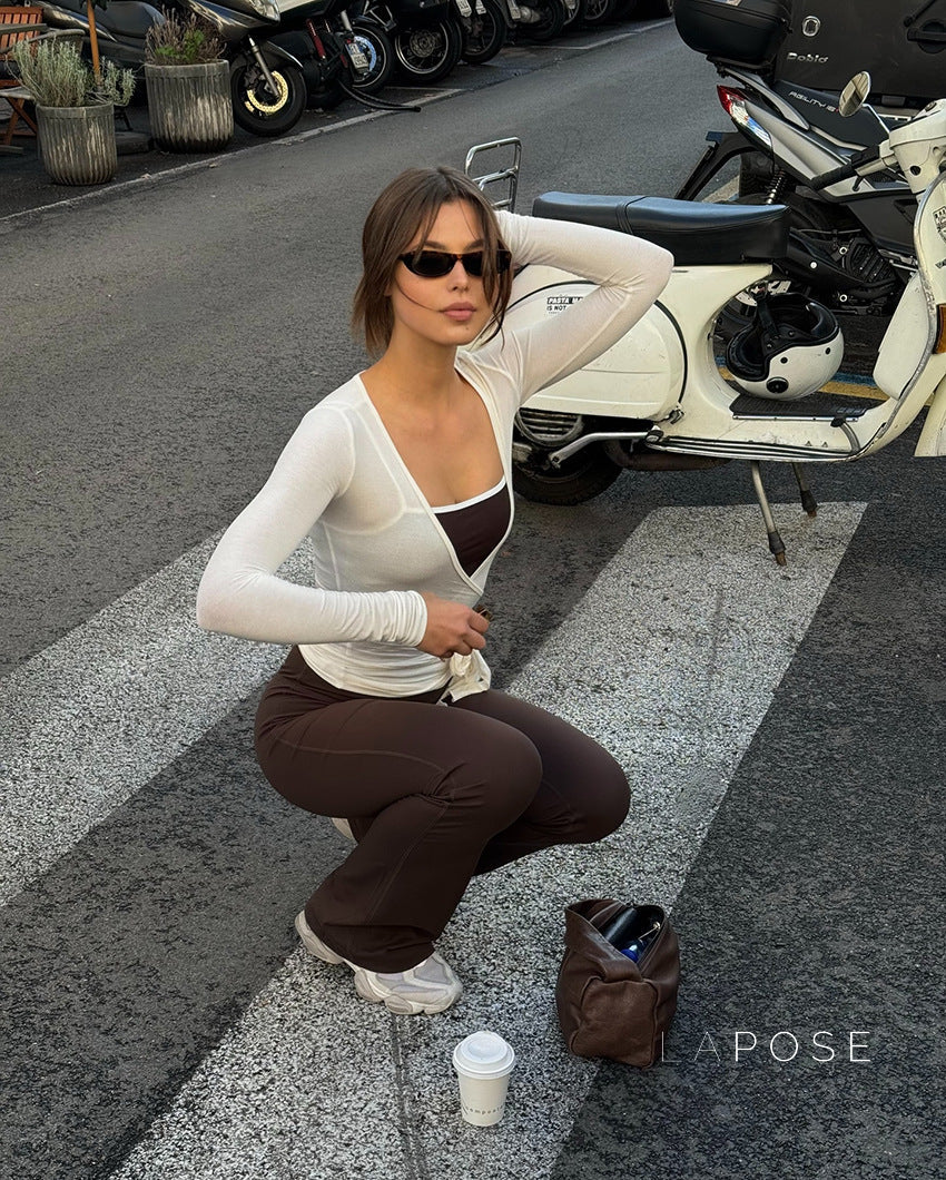 Kamya V-Neck Wrap Top