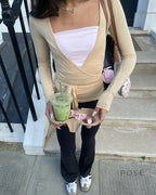 Kamya V-Neck Wrap Top